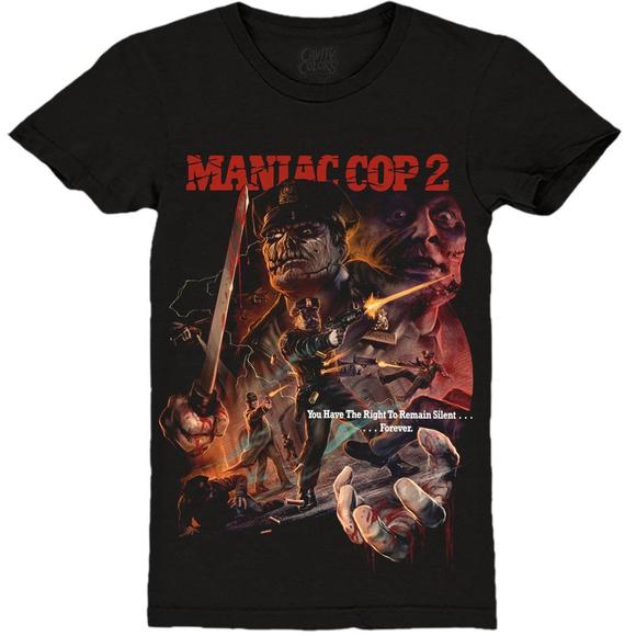 Maniac Cop 2 Remain Silent Forever Tshirt - Picture 1 of 4